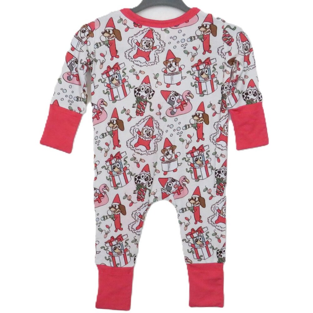 Little Snuggles Bamboo Holiday Print Bluey - Picture 2 of 3